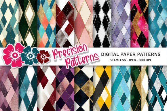 Download Geometric Hanging Diamond Pattern - Premium Resources